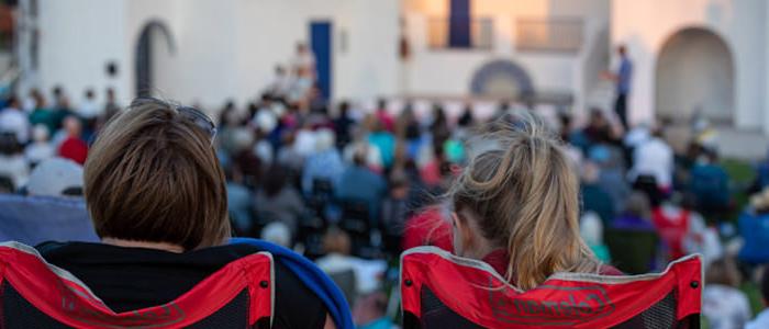 image of audience watching performance